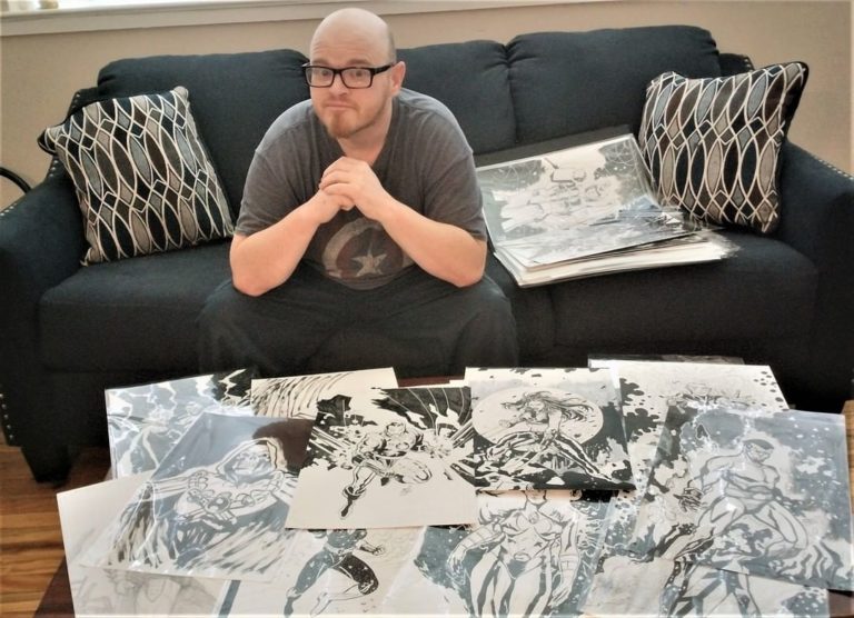 Artist Michael Fulcher And His Inspiring Story Of Getting Back Up And Pursuing Your Passion