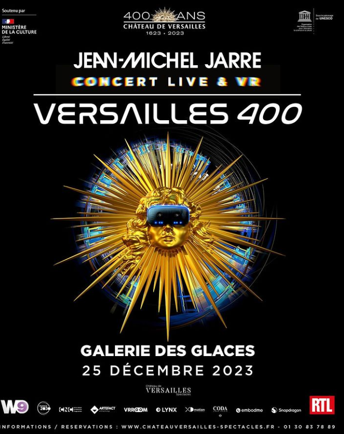 Versailles 400: An Innovative Mixed-Reality Concert By Jean-Michel Jarre