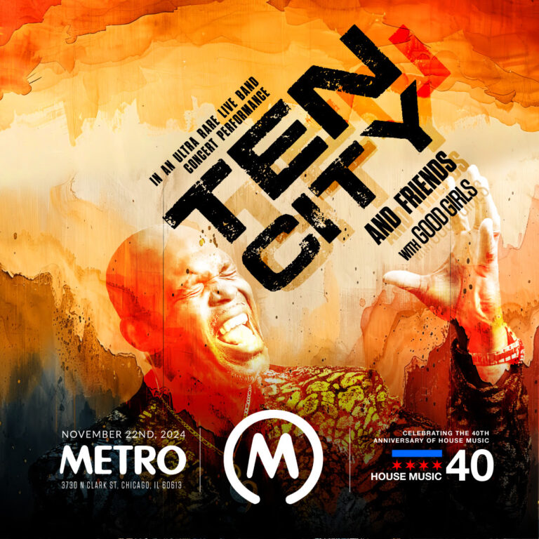 Pioneering House Music Group TEN CITY Feat. Byron Stingily and Marshall Jefferson with 14-Piece Live Band and Support from Good Girls