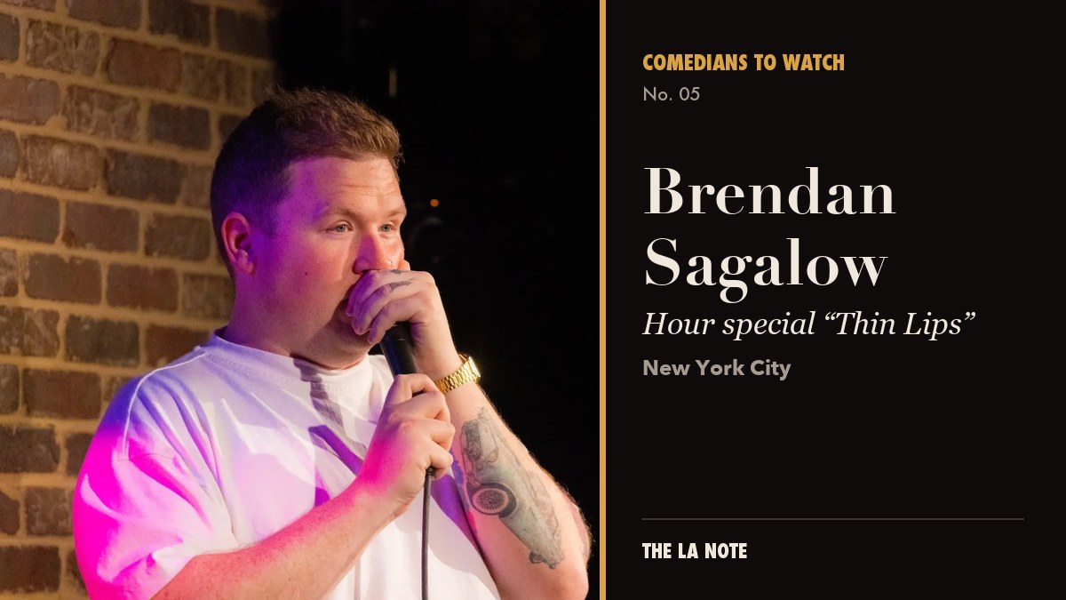 Brendan Sagalow, stand-up comedian