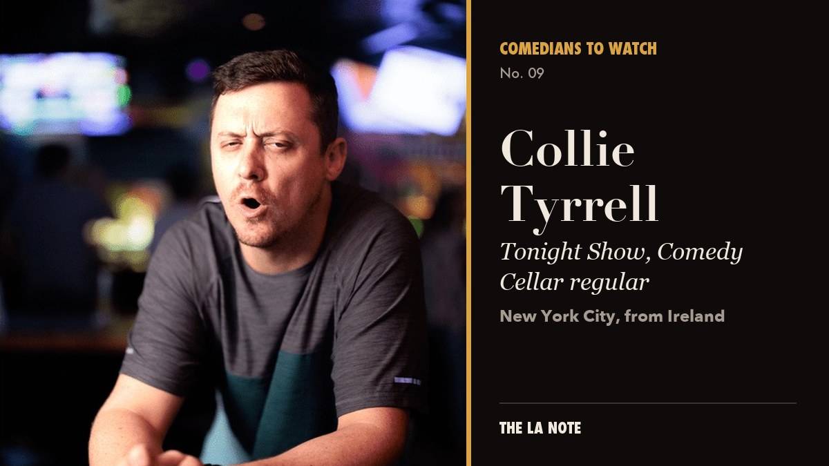 Collie Tyrrell, stand-up comedian
