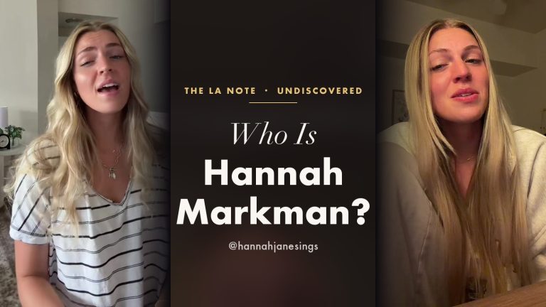 Who Is Hannah Markman? TikTok singer @hannahjanesings