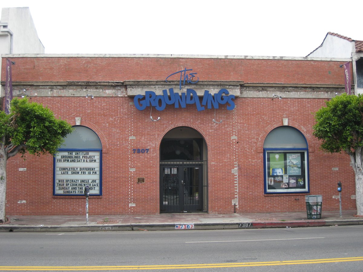 The Groundlings Theatre and School on Melrose Avenue in Los Angeles