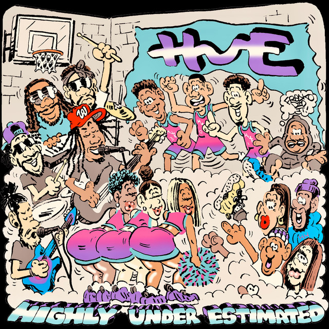 HUE Highly Under Estimated EP cover art