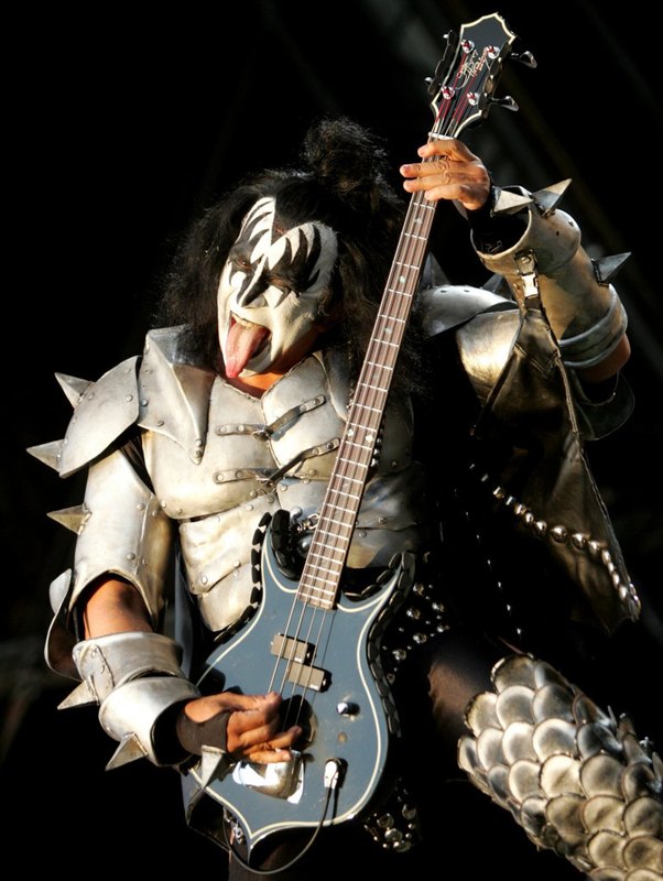 Gene Simmons of the band KISS