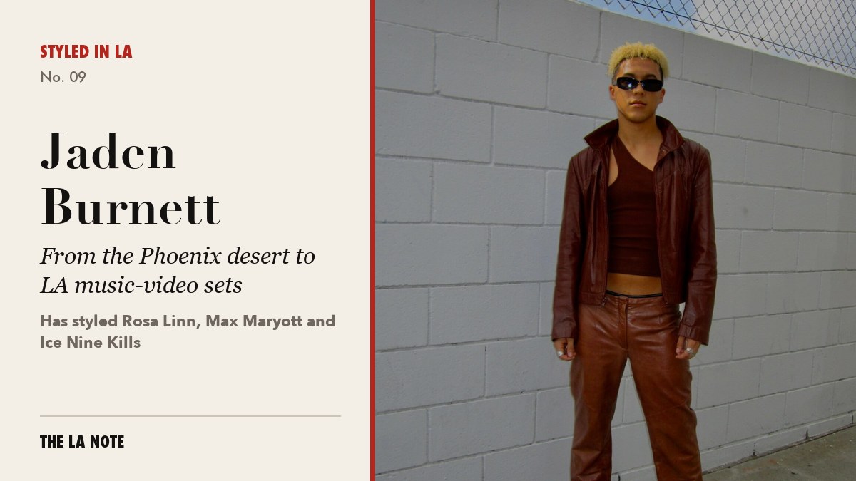 Jaden Burnett, Los Angeles stylist
