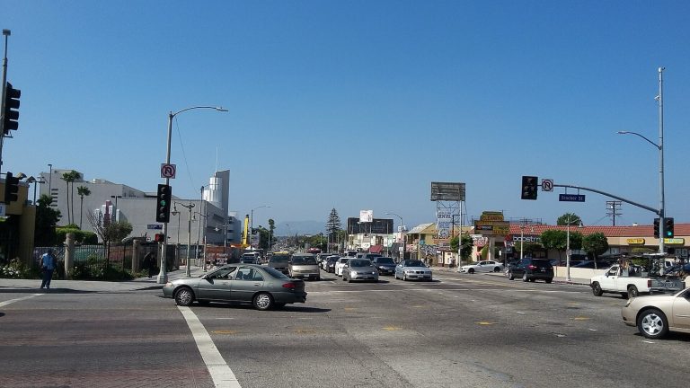 Crenshaw Boulevard in South Los Angeles, the setting of The Drop: A Snowfall Saga
